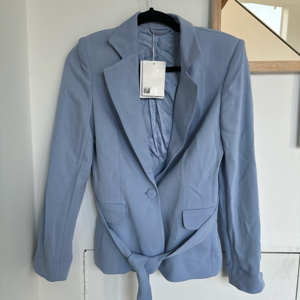 & Other Stories light blue blazer